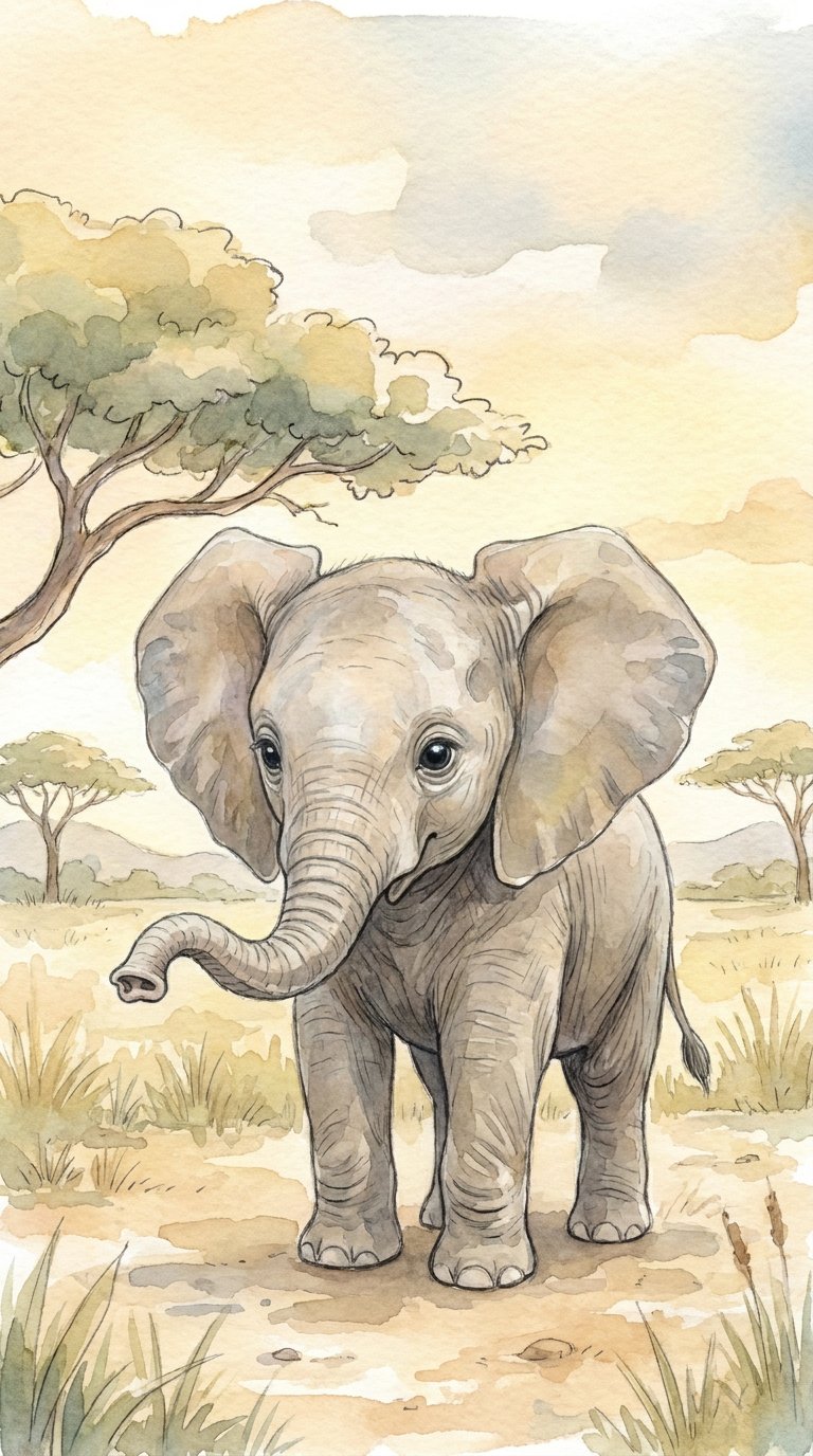 Baby Elephant — Stories for 3-Year-Olds