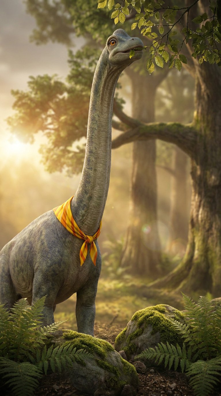 Brachiosaurus: The Gentle Giant — Stories for 7-Year-Olds
