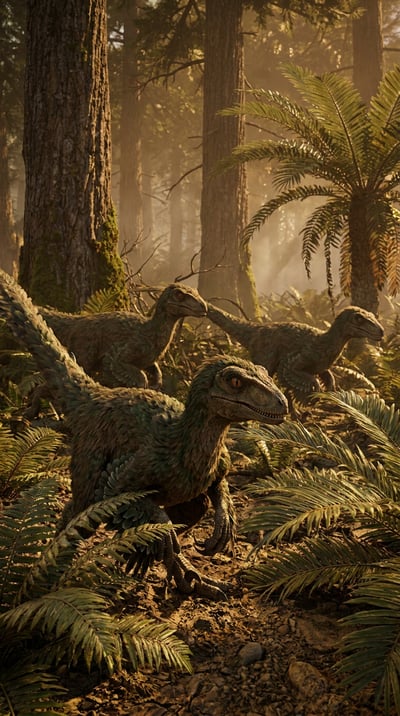 Velociraptors: Swift Hunters
