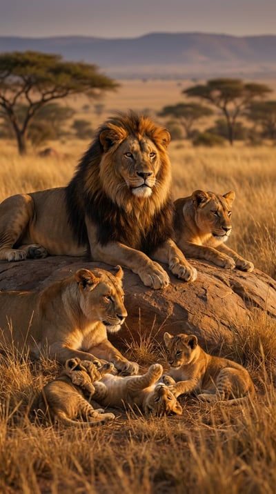 Lions: Kings of the Savanna