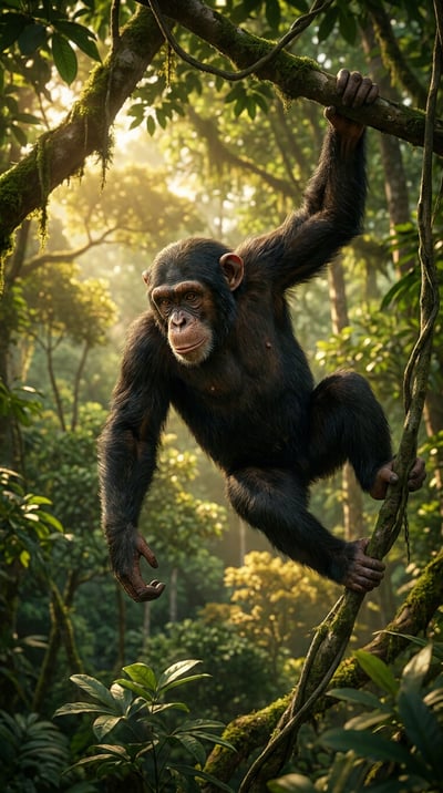 Chimpanzees: Clever Primates